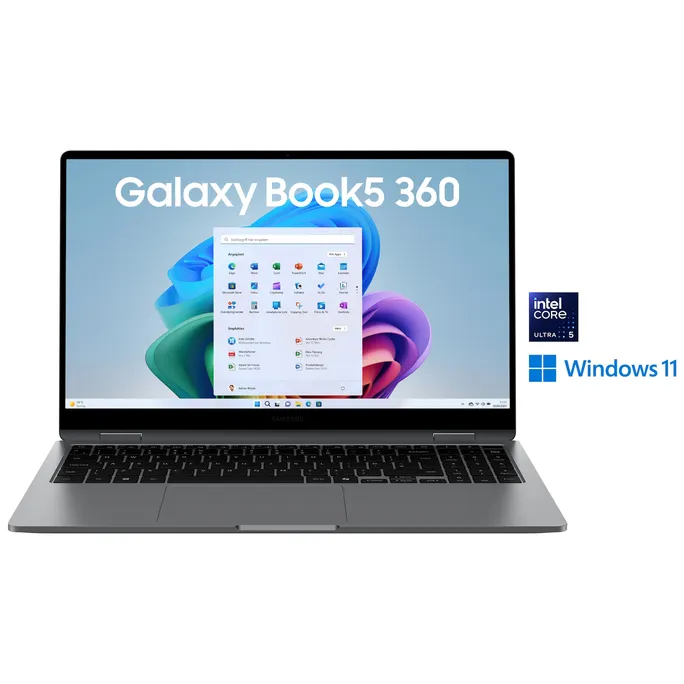 SAMSUNG Galaxy Book5 360 15" AMOLED Ultra 5 226V 16GB/512GB SSD Win11 Copilot+PC – Bild 3