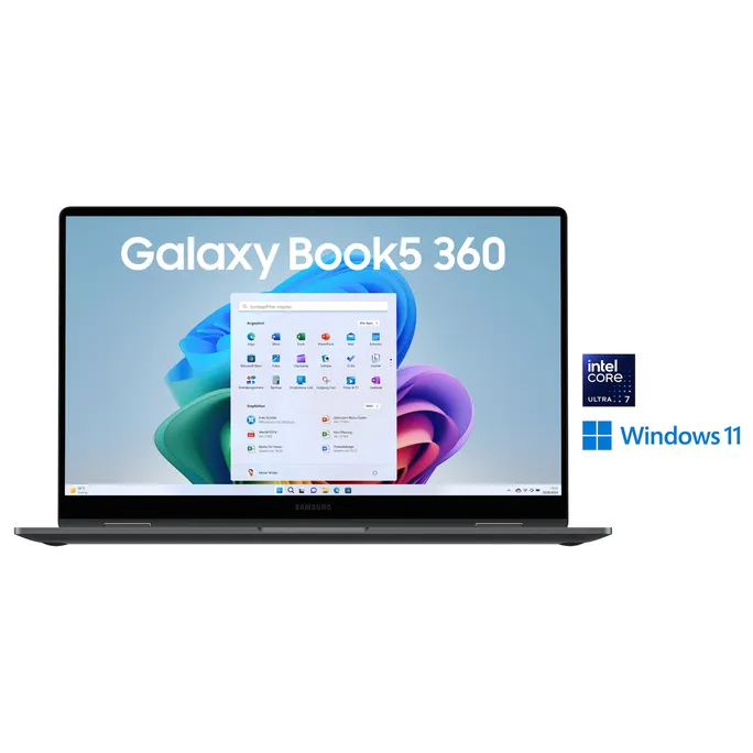 SAMSUNG Galaxy Book5 360 15" AMOLED Ultra 7 256V 16GB/1TB SSD Win11 Copilot+PC – Bild 4