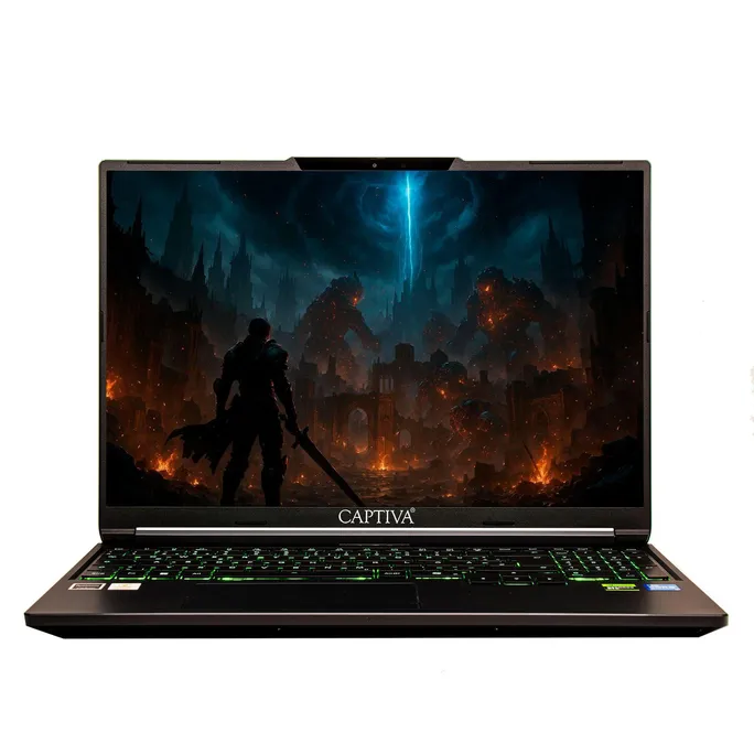 Captiva Notebook Highend Gaming I95-050GE 16" WQXGA Core i7-14650HX 16GB/1TB SSD RTX5070 Win 11