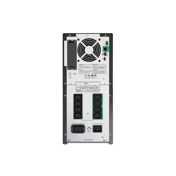 APC Smart UPS SMT3000IC, 3000VA, 2x C19, 8x C13, AVR, Display, SmartConnect+Slot, Überspannungsschutz – Bild 2