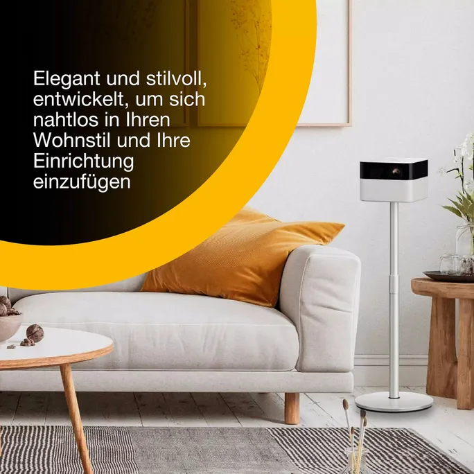 Epson EF-71 Lifestudio Flex tragbarer Laserprojektor 700 Lumen FHD HDMI Weiß – Bild 4