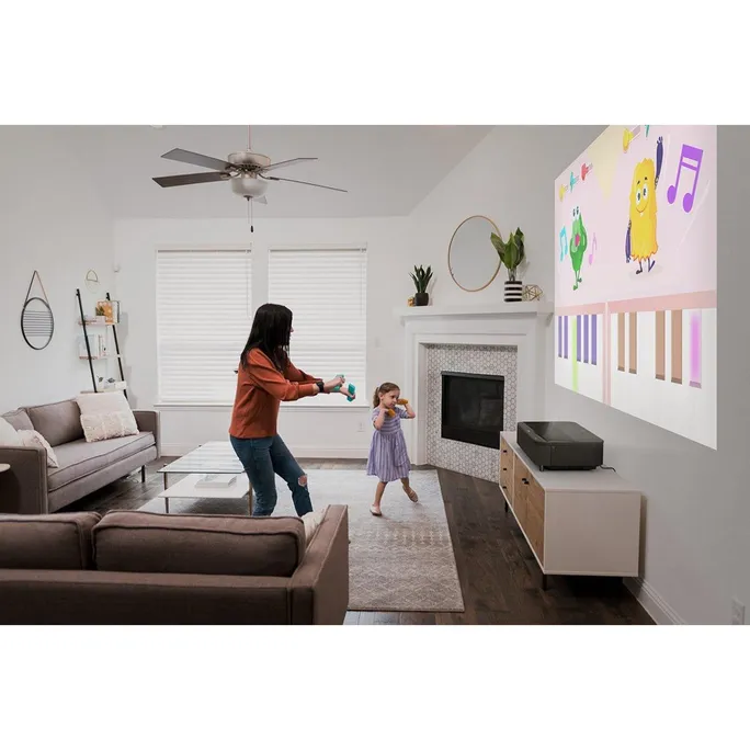 Epson EH-LS800B 3LCD Ultrakurzdist. Pojektor 4000 Lumen 4K PRO-UHD HDMI Schwarz – Bild 4