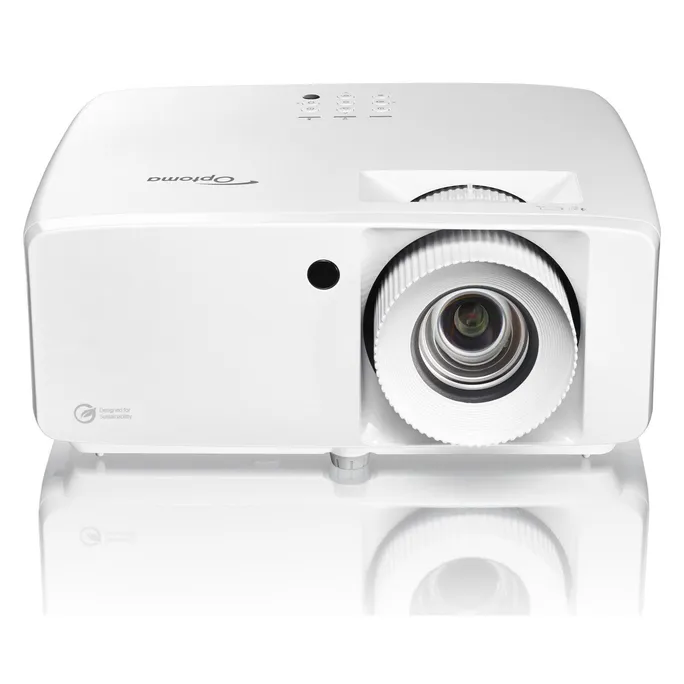 Optoma UHZ35ST DLP 4K UHD Laser Heimkino Projektor 3500 Lumen 2xHDMI/USB/LAN Weiß – Bild 2