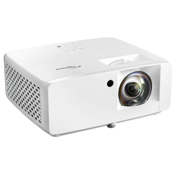 Optoma ZW350ST DLP WXGA Laser Kurzdistanz Projektor 3600 Lumen HDMI/USB/LAN Weiß – Bild 2