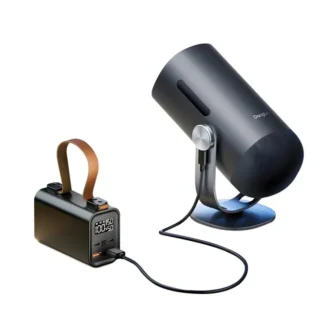 Dangbei Freedo tragbarer Projektor mit Ständer Grau + PowerBank