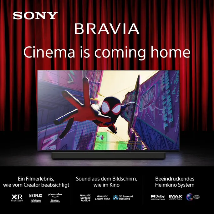 Sony BRAVIA 7 K-85XR70 QLED (XR l Mini LED) 4K HDR Smart TV – Bild 2