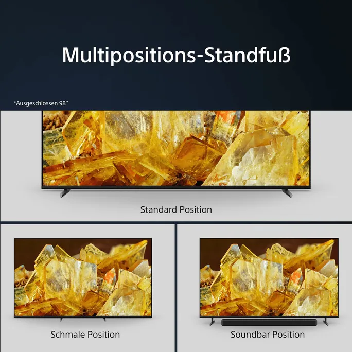 SONY BRAVIA XR-85X90L 215cm 85" 4K LED 120 Hz Smart Google TV Fernseher – Bild 5