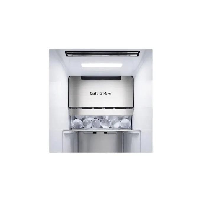 LG GSXB90MCDE InstaView Side-by-Side mit Crushed Ice Edelstahl Dark Inox Look – Bild 2