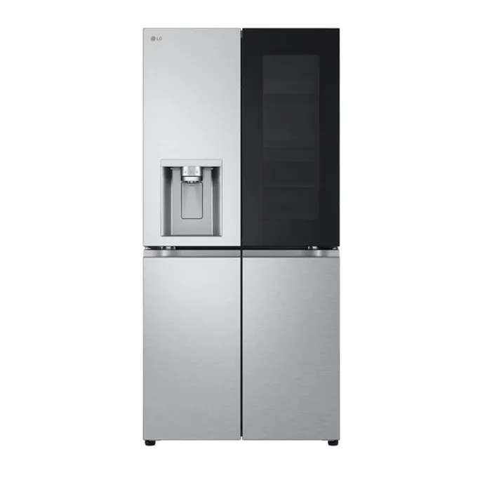 LG GMG861MBAE InstaView Slim Multi-Door mit Crushed Ice Side-by-Side Metal Sorbet