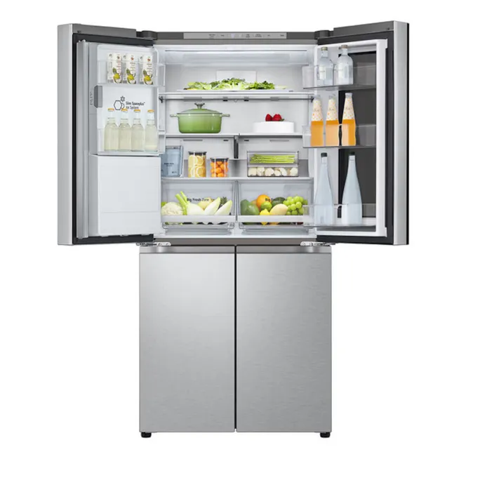 LG GMG861MBAE InstaView Slim Multi-Door mit Crushed Ice Side-by-Side Metal Sorbet – Bild 4