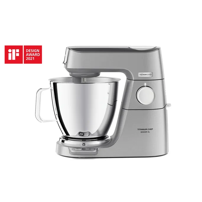 Kenwood KVL85.004SI Titanium Chef Baker Küchenmaschine XL 1.200W silber – Bild 2