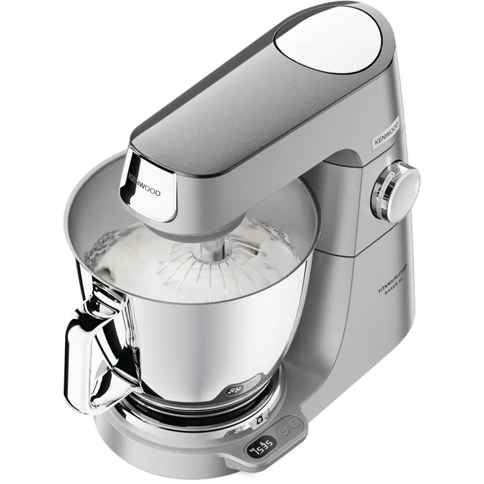 Kenwood KVL85.004SI Titanium Chef Baker Küchenmaschine XL 1.200W silber – Bild 3