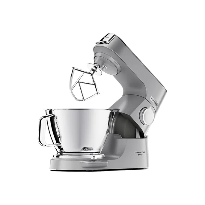 Kenwood KVC85.004SI Titanium Chef Baker Küchenmaschine 5l 1.200W silber – Bild 3