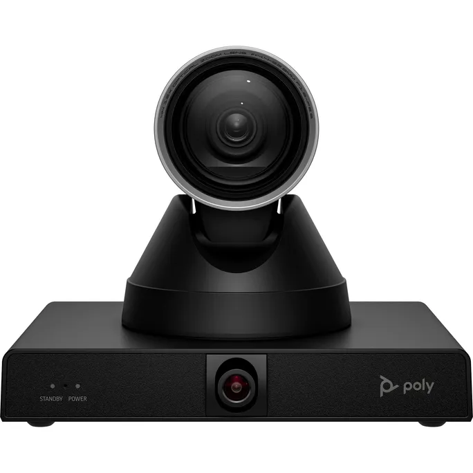Poly Studio E60 Smart-Kamera 4K MPTZ mit 12x optischem Zoom, Group-Framing, Auto-Fokus & Poly Director AI