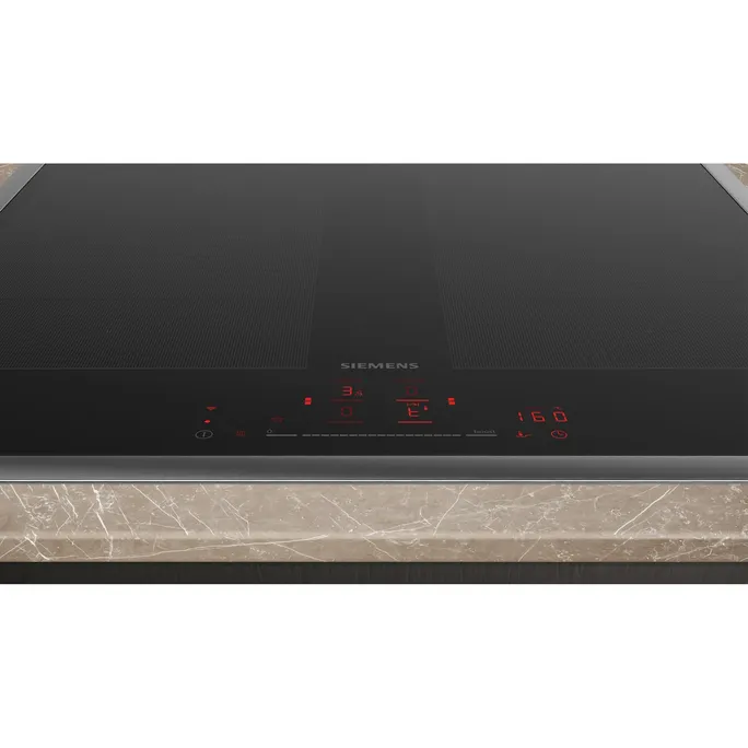 Siemens EX645HXC1E iQ700 Induktionskochfeld 60 cm Schwarz, Mit Rahmen aufliegend – Bild 4