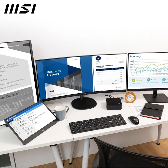 MSI Cubi NUC 1MG-008BDE Barebone Core 5 120U 0GB SSD nOS – Bild 5