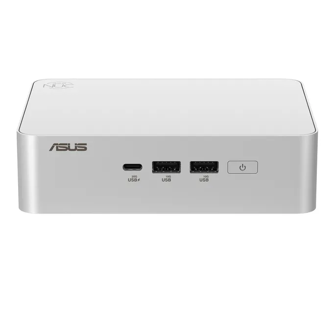 ASUS NUC 15 Pro+ Cyber Canyon RNUC15CRSU700002 Core U7 255H 0GB/0GB Barebone Kit Stylish mit EU-Netzkabel – Bild 3