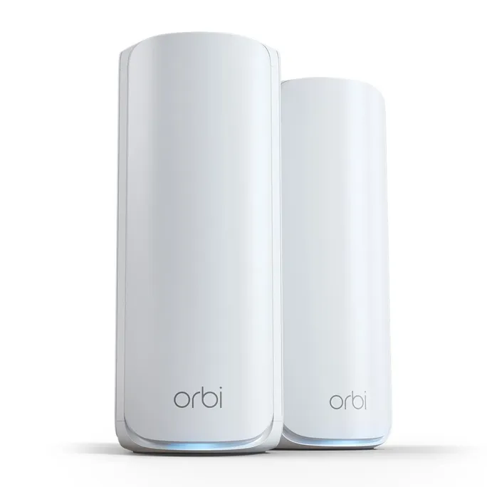 NETGEAR Orbi 770 Serie Tri-Band WiFi 7 Mesh-Netzwerksystem (RBE772) – Router + 1 Satellit-Repeater, Sicherheitsfunktionen, bis zu 11 Gbit/s, Abdeckung bis 360 m2, 100 Geräte, 2,5 GB Internetanschluss – Bild 2