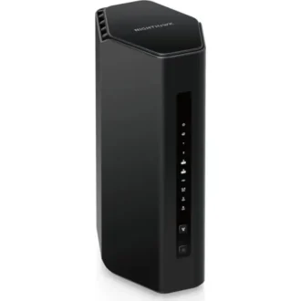 NETGEAR Nighthawk Tri-Band WiFi 7 Router (RS300) – Sicherheitsfunktionen, BE9300 WLAN-Geschwindigkeit (bis zu 9,3 Gbit/s) – deckt bis zu 185 m2, 100 Geräte ab – 2,5 GB Internetanschluss