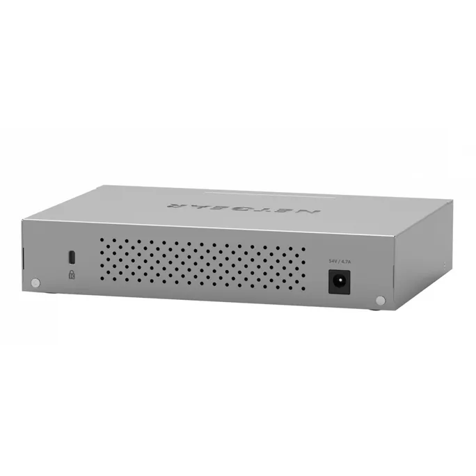 NETGEAR MS108EUP 8 Port 2.5 gbit Switch | Multi-Gigabit LAN PoE Switch (Managed Netzwerk Switch Ultra60 PoE++, 230W PoE Budget mit 4 PoE+/++ Ports, lüfterlos, WiFi-6 Access Point Konnektivität) – Bild 2