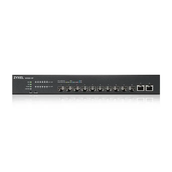 ZyXEL XS1930-12F 10-port 10G Lite-L3 Smart Managed Fiber Switch mit 2 10G Multi-Gig Ports – Bild 2