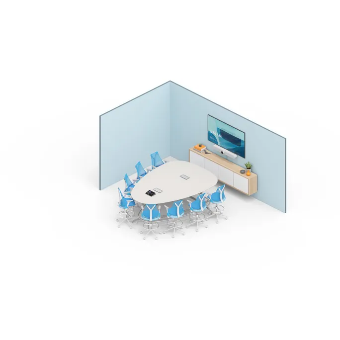 Logitech Rally Bar Weiß - All-In-One Videobar für mittelgroße bis große Räume – Bild 4