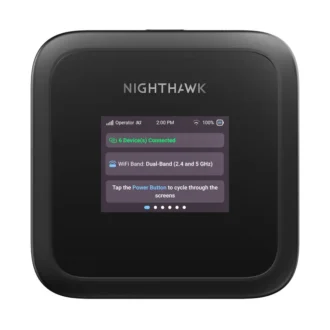 NETGEAR Nighthawk M3 – Mobiler Router 5G mit WiFi 6, bis zu 2,5 GBit/s – SIM-Steckplatz entsperrt – Tragbarer WLAN-Hotspot zur persönlichen/geschäftlichen Nutzung – 5G- und 4G-MiFi – AX3600 WiFi 6, bis zu 32 Geräte (MH3150)