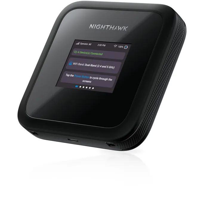 NETGEAR Nighthawk M3 – Mobiler Router 5G mit WiFi 6, bis zu 2,5 GBit/s – SIM-Steckplatz entsperrt – Tragbarer WLAN-Hotspot zur persönlichen/geschäftlichen Nutzung – 5G- und 4G-MiFi – AX3600 WiFi 6, bis zu 32 Geräte (MH3150) – Bild 2