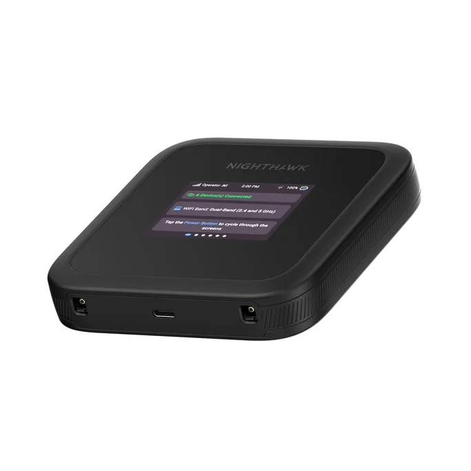 NETGEAR Nighthawk M3 – Mobiler Router 5G mit WiFi 6, bis zu 2,5 GBit/s – SIM-Steckplatz entsperrt – Tragbarer WLAN-Hotspot zur persönlichen/geschäftlichen Nutzung – 5G- und 4G-MiFi – AX3600 WiFi 6, bis zu 32 Geräte (MH3150) – Bild 4