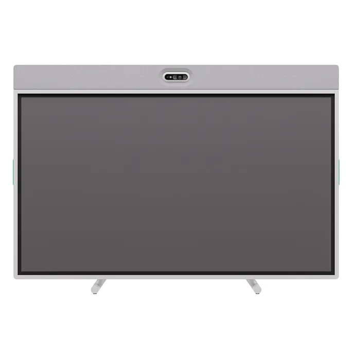 Logitech Rally Board 65 Offwhite - 4K Touch Display für KI-optimierte Videokonferenzen und interaktives Teamwork