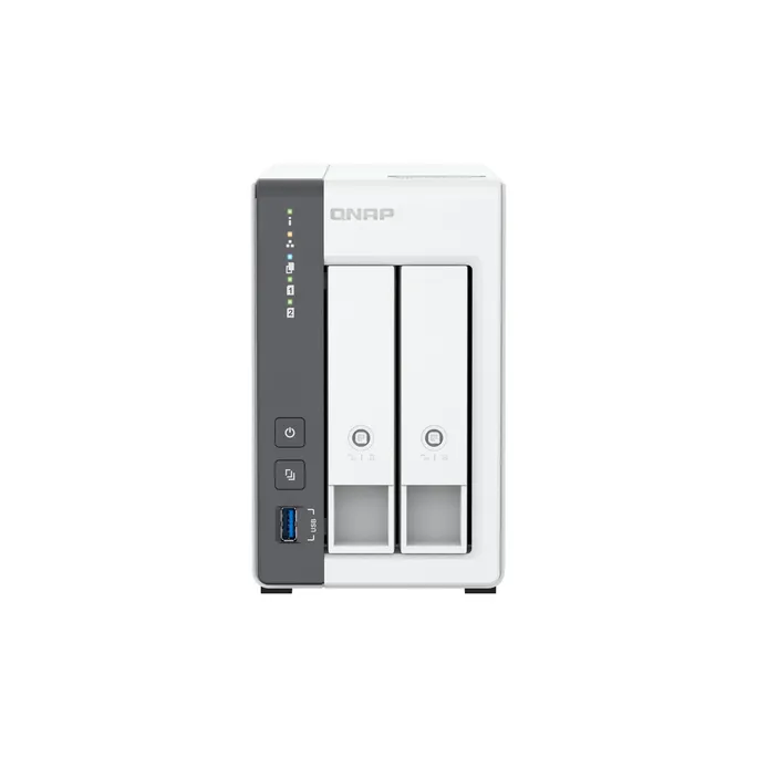QNAP TS-216G NAS System 2-Bay 16TB inkl. 2x 8TB WD Red Plus WD80EFPX – Bild 2