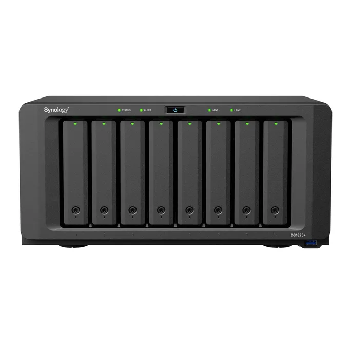 Synology Diskstation DS1825+ NAS System 8-Bay 24 TB inkl. 2x 12 TB Synology HDD HAT3310-12T – Bild 2