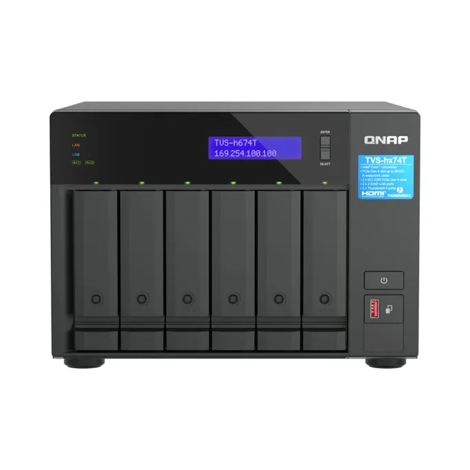 QNAP TVS-h674T-i5-32G NAS System 6-Bay – Bild 2