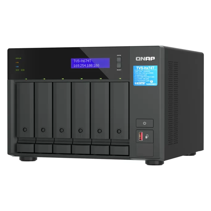 QNAP TVS-h674T-i5-32G NAS System 6-Bay – Bild 4