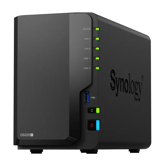 Synology DS225+ NAS System 2-Bay 8 TB inkl. 2x 4 TB Synology HDD HAT3300-4T – Bild 2