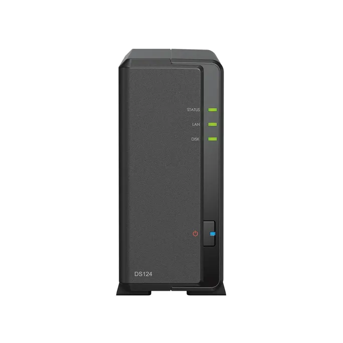 Synology DS124 NAS System 1-Bay 6 TB inkl. 6 TB Synology HDD HAT3300-6T – Bild 2