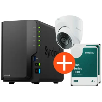 Synology Surveillance Bundle Diskstation DS225+ 2x4TB HDD + TC500 Kamera