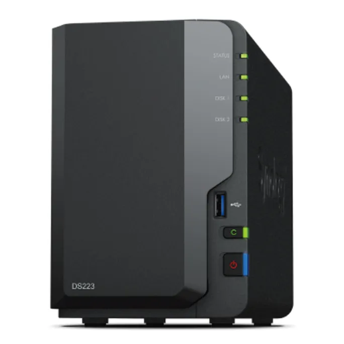 Synology DS223 NAS System 2-Bay 8 TB inkl. 2x 4 TB Synology HDD HAT3300-4T – Bild 2