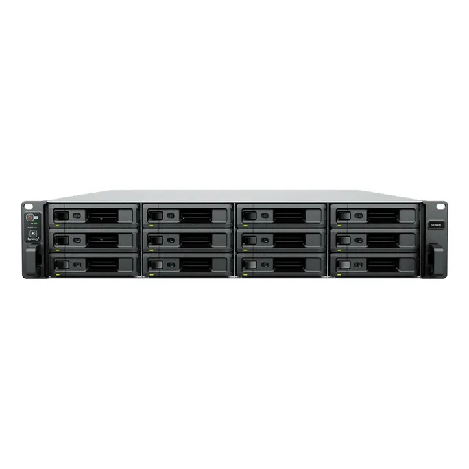 Synology UC3400 Unified Controller Aktiv/Aktiv-SAN-Speicher 12-Bay
