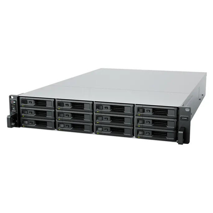 Synology UC3400 Unified Controller Aktiv/Aktiv-SAN-Speicher 12-Bay – Bild 2
