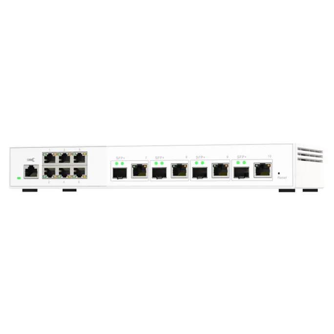 QNAP QSW-M2106-4C 10/2,5 GbE Switch Managed 10-Port – Bild 4