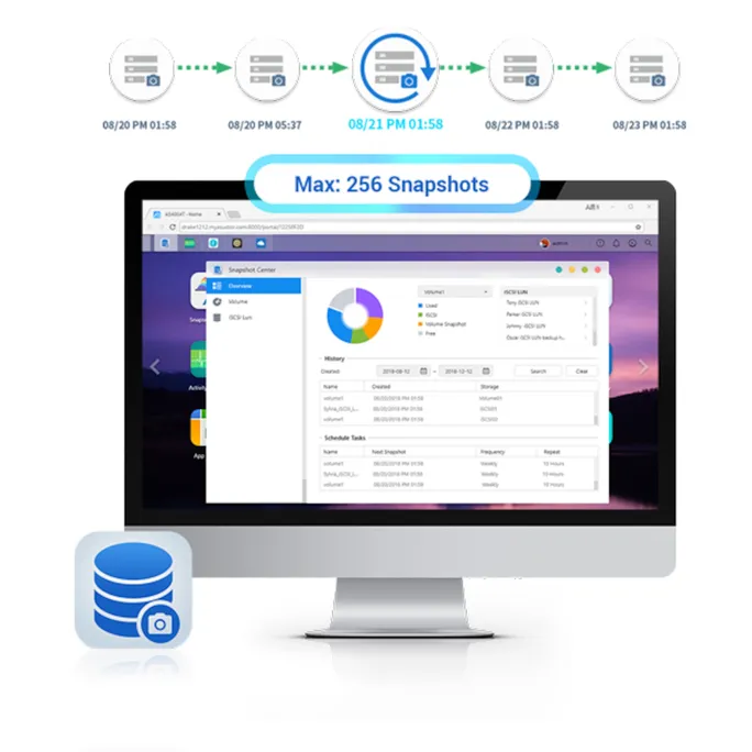 ASUSTOR AS6702T Gen2 Lockerstor 2 NAS System 2-bay – Bild 2