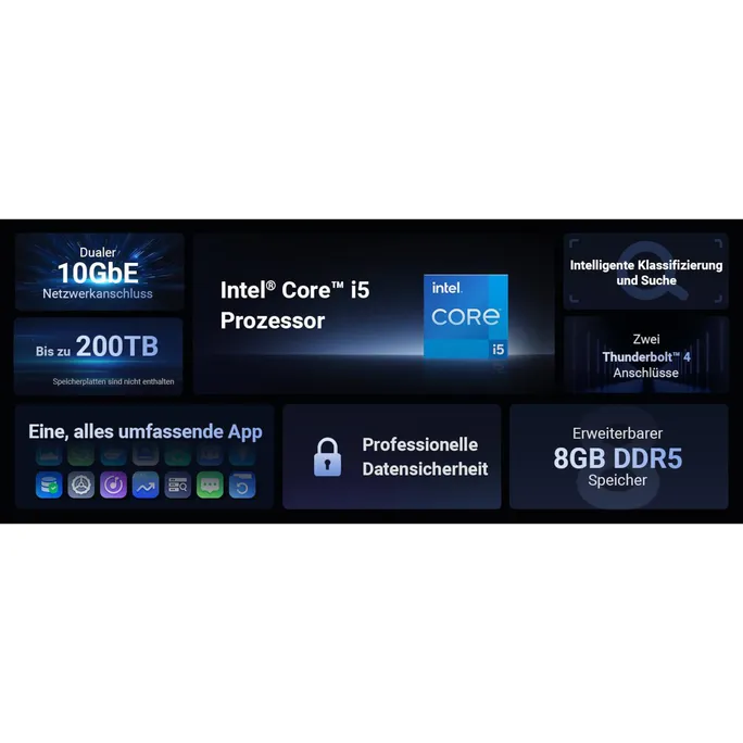 UGREEN NASync DXP8800Plus NAS System 8-Bay – Bild 5