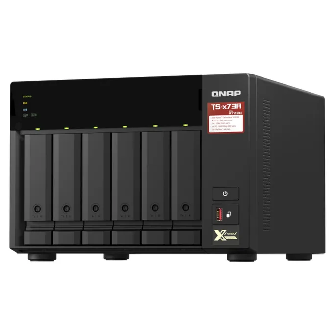 QNAP TS-673A-8G NAS System 6-Bay – Bild 2