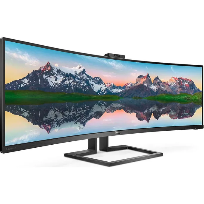 Philips P-Line 499P9H 49 Zoll DQHD Curved VA LED 32:9 60 Hz Monitor – Bild 2