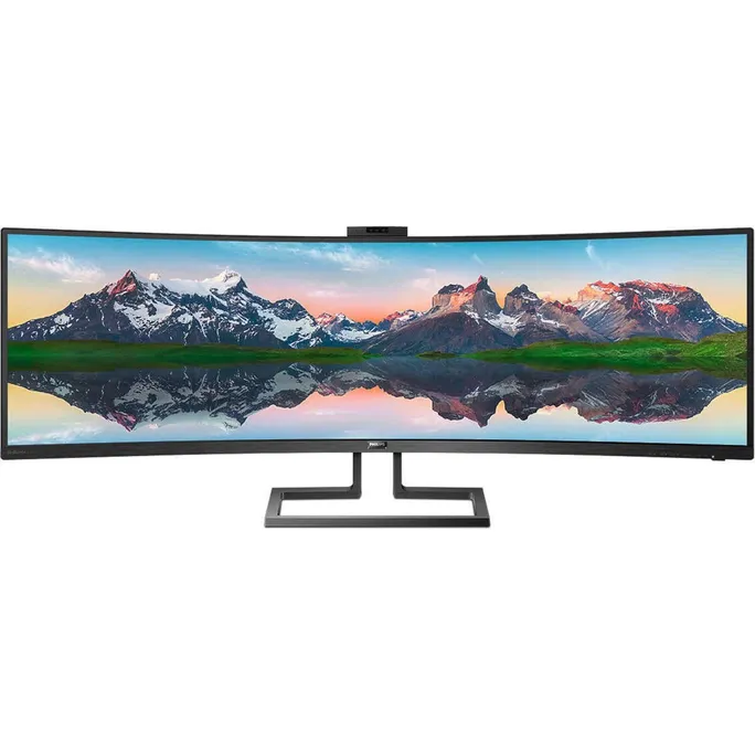 Philips P-Line 499P9H 49 Zoll DQHD Curved VA LED 32:9 60 Hz Monitor – Bild 4