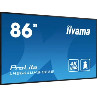 iiyama ProLite LH8664UHS-B2AG 217,4cm (85,6") 4K Digital Signage Monitor 16:9 HDMI/USB/LAN 60Hz 8ms