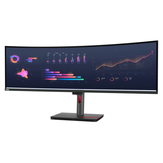 Lenovo ThinkVision P49w-30 49 Zoll DQHD Curved IPS LED 32:9 60 Hz Monitor – Bild 2