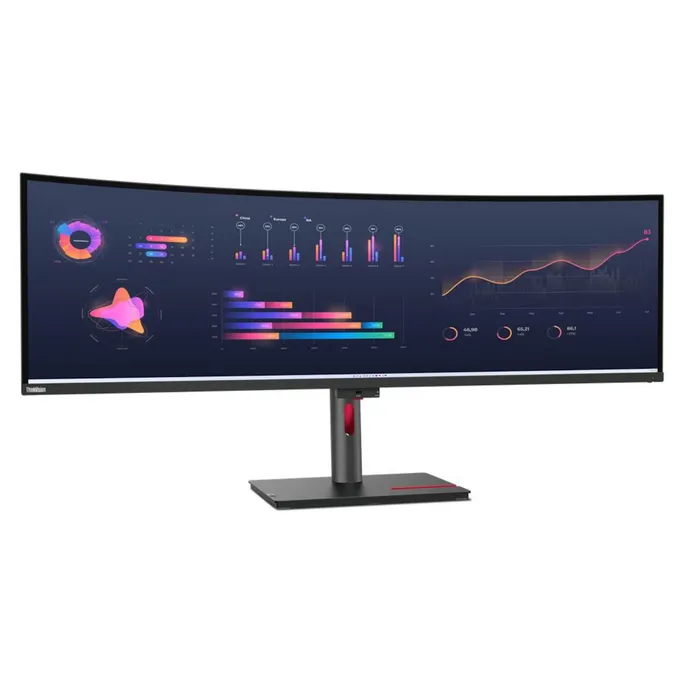 Lenovo ThinkVision P49w-30 49 Zoll DQHD Curved IPS LED 32:9 60 Hz Monitor – Bild 3