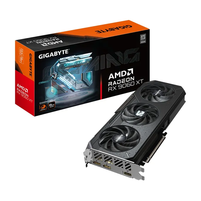 GIGABYTE Radeon RX 9060 XT GAMING 8GB Grafikkarte HDMI/DP